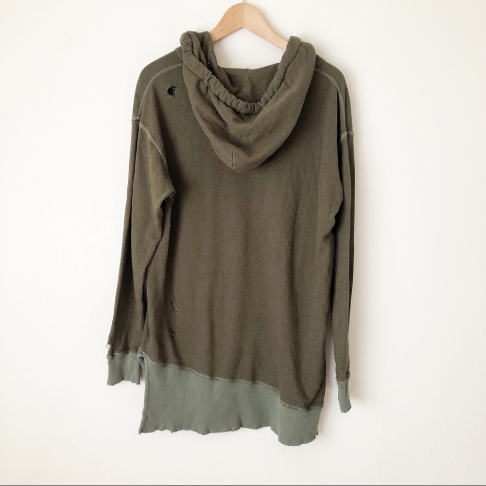 n:PHILANTHROPY Gamble Sweatshirt Green Hoodie - Picture 6 of 8